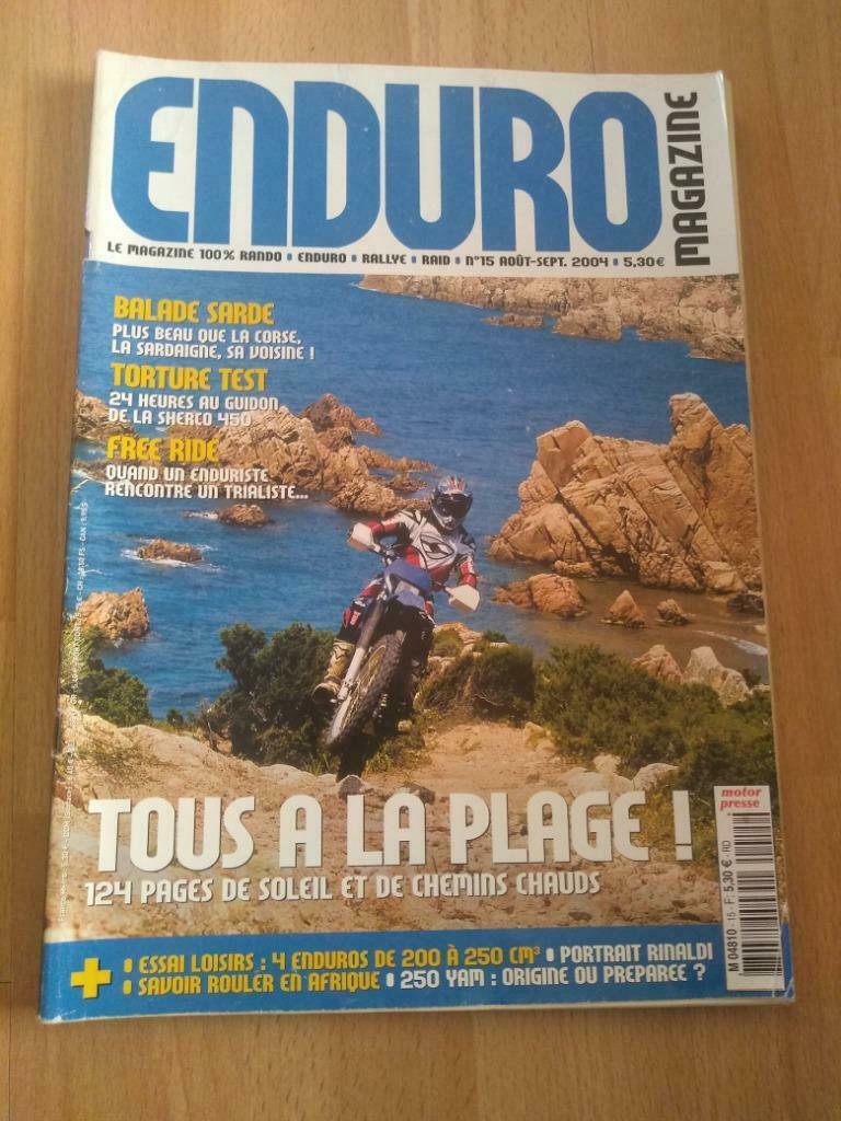 Enduro magazine de août septembre 2004, Ophalen of Verzenden