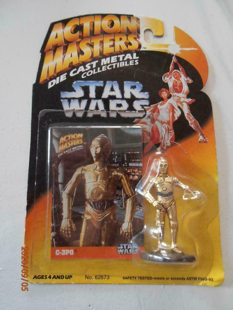 Figurine "C-3PO" de Star-Wars – ACTION MASTERS (1994), Ophalen of Verzenden, Zo goed als nieuw, Fantasy