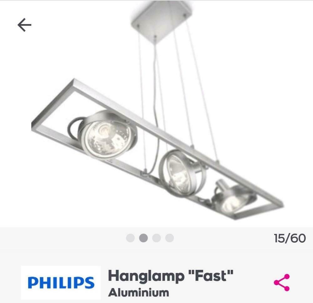 Philips 'fast' hanglamp, Huis en Inrichting, Ophalen of Verzenden, Nieuw