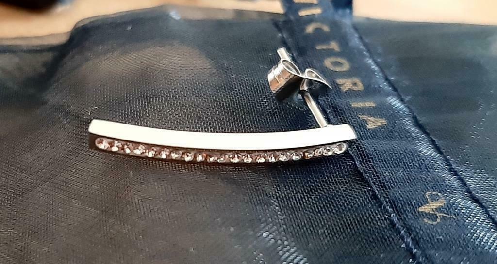 boucles d'oreilles Victoria, Bijoux, Sacs & Beauté, Neuf, Enlèvement ou Envoi, Argent, Pendantes