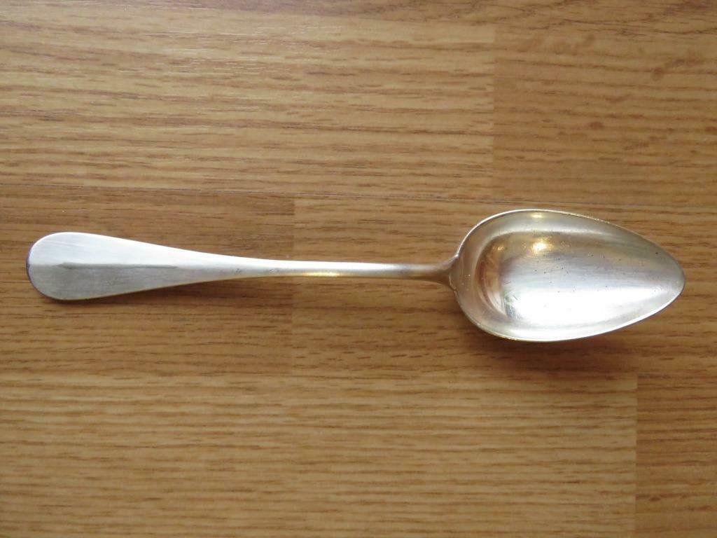 Antique superbe cuillére a soupe en argent Burgerhof, Antiquités & Art, Enlèvement ou Envoi, Argent