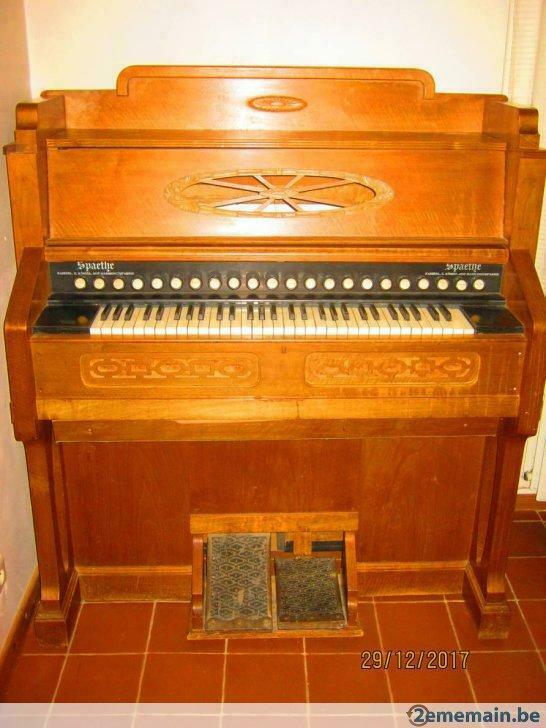 Harmonium marque SPAETHE  22 registres!, Muziek en Instrumenten, Orgels, Ophalen, Gebruikt, Harmonium