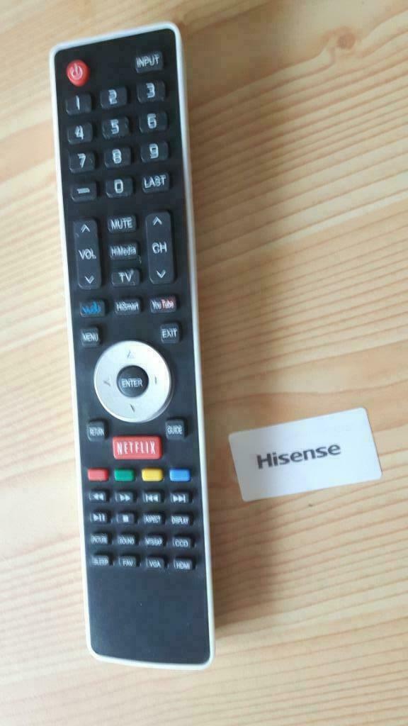 HISENSE AFSTANDSBEDIENING SMART LCD / LED TV NETFLIX, Enlèvement ou Envoi, Neuf, Originale, TV