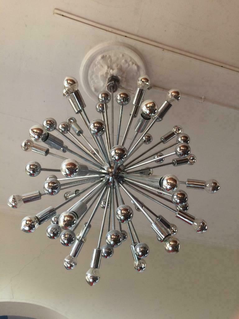 Vintage - Grote Spoetnik - Luster, Ophalen of Verzenden