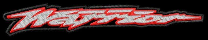 Patch Yamaha Warrior - 150 x 25 mm, Motos, Enlèvement ou Envoi