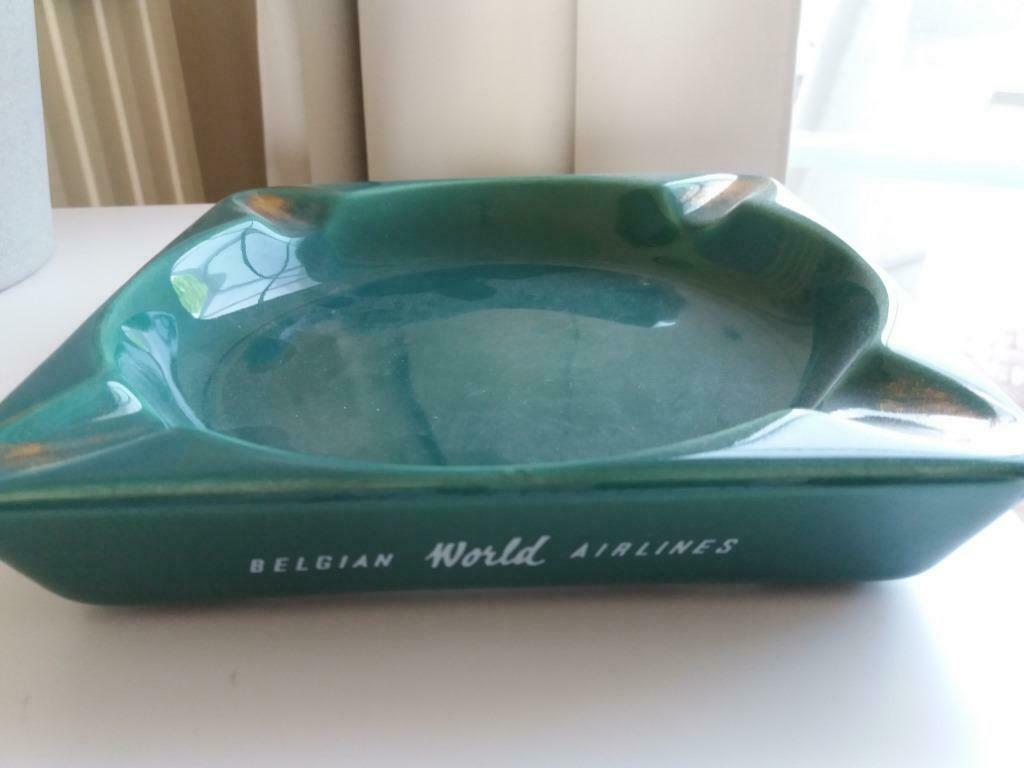 SABENA grand cendrier vert, Collections, Envoi, Comme neuf, Autres types