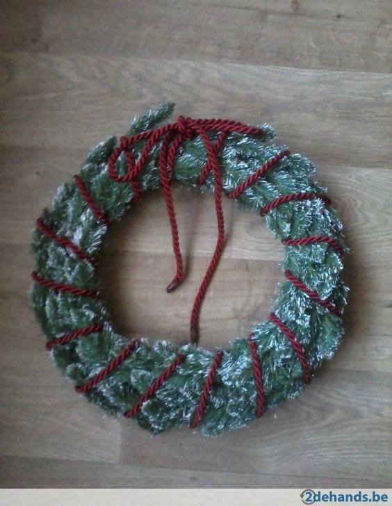 kerstkrans, Diversen, Kerst, Ophalen of Verzenden, Gebruikt