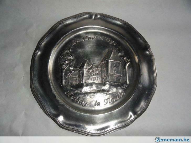 assiette en étain, Enlèvement ou Envoi, Neuf