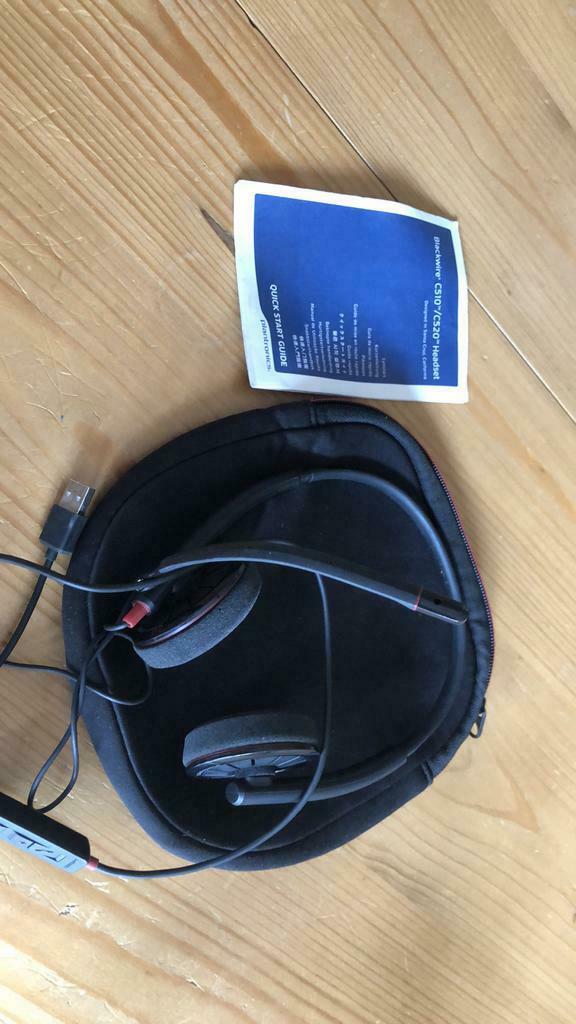 Casque et micro Plantronics, Computers en Software, Headsets, Zo goed als nieuw