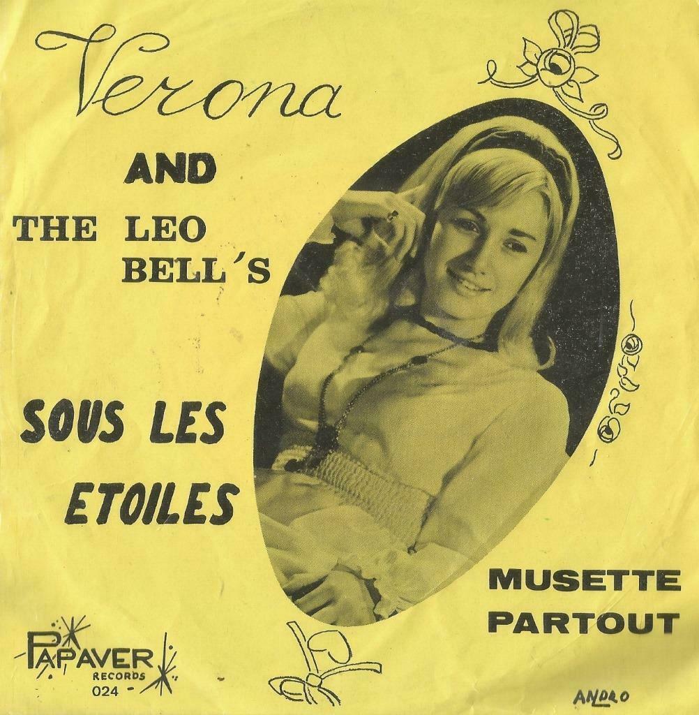 Verona & The Leo Bell’s – Sous les etoiles / Musette partout, Enlèvement ou Envoi, Single, Utilisé, Pop