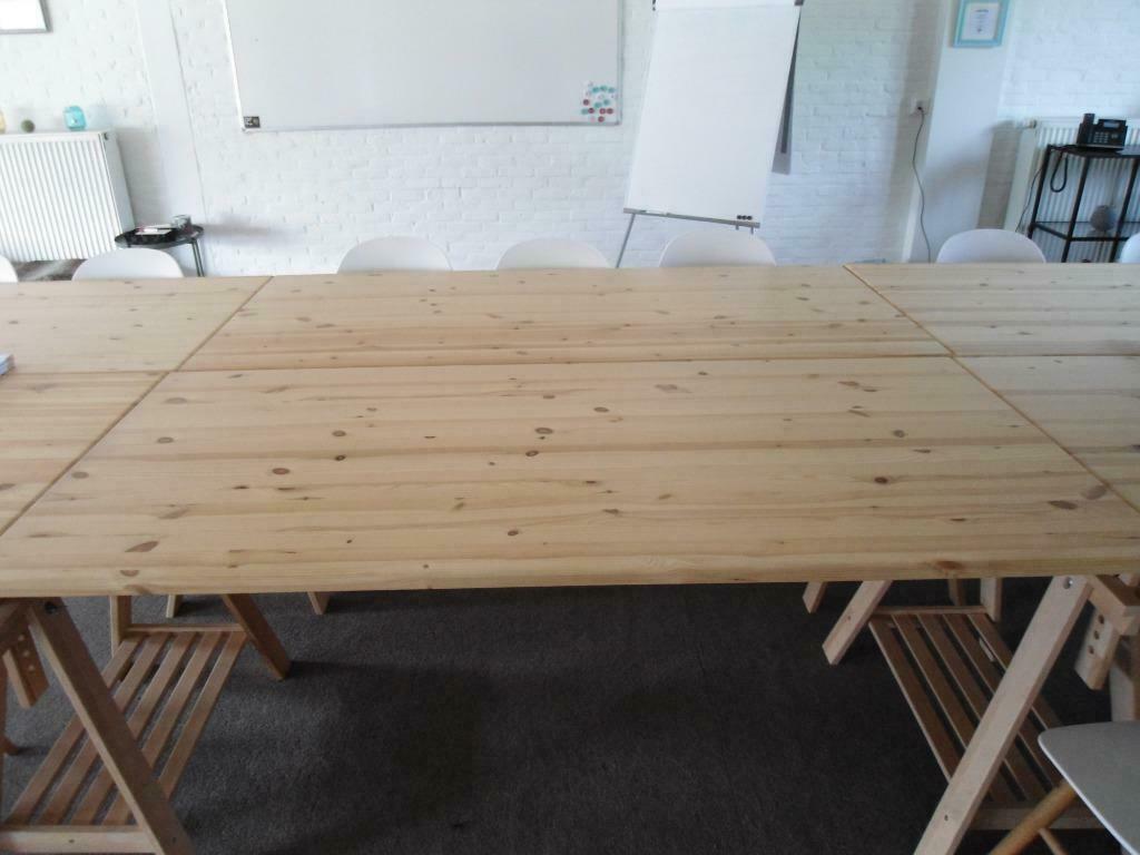 bureaubladen, werkbladen, tafelbladen grenen splinternieuw, Huis en Inrichting, Bureaus, Ophalen, Nieuw