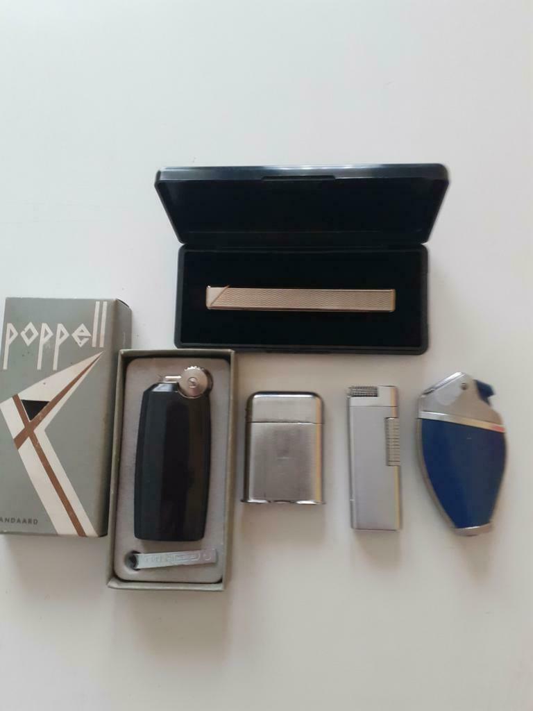 Vintage aansteker X 4, Ophalen, Gebruikt, Aansteker