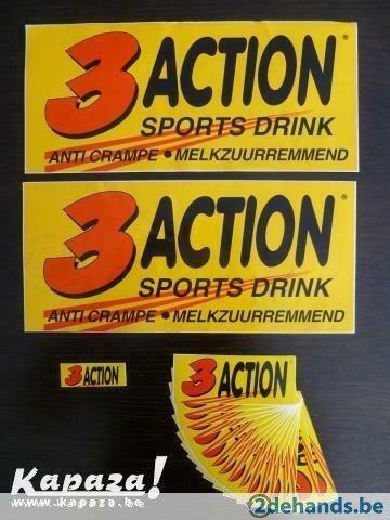 Fiets sticker set van 3ACTION, Ophalen of Verzenden, Nieuw