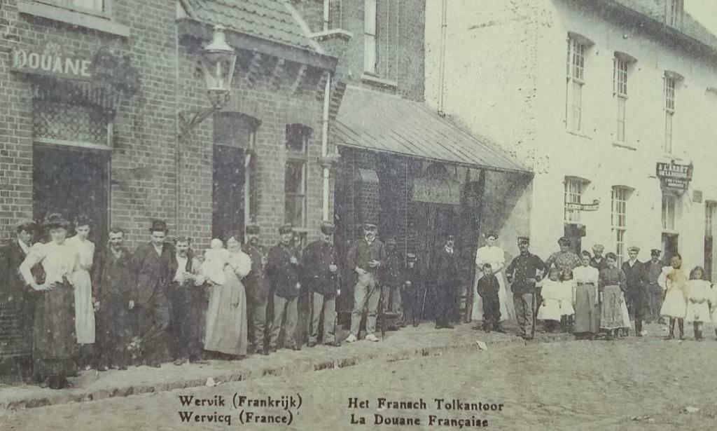 Postkaart Wervik Het Tolkantor, Collections, Enlèvement ou Envoi, Flandre Occidentale