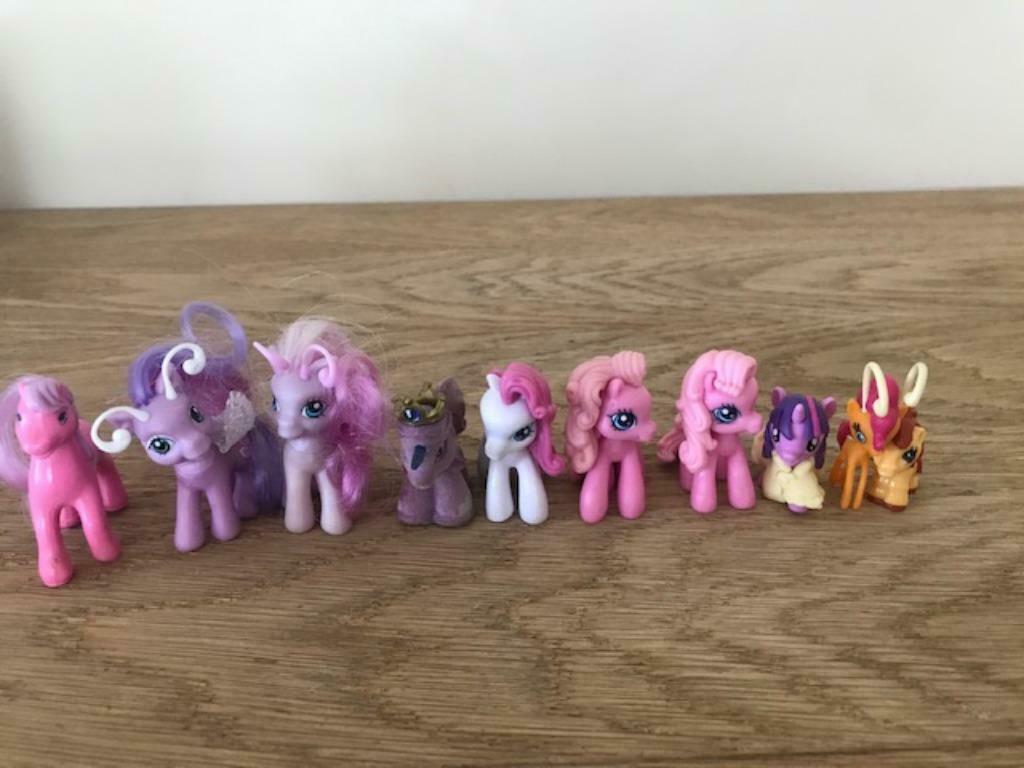 Lot mini  speelgoed pony's (zn4550), Kinderen en Baby's, Ophalen of Verzenden, Zo goed als nieuw, Meisje