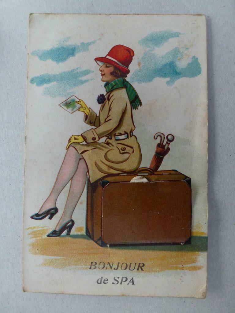 Bonjour de Spa en 10 petites photos, Envoi, Affranchie, Liège