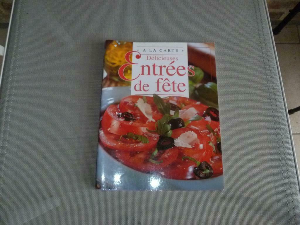 livret délicieuses entrées de fête, Boeken, Kookboeken, Ophalen of Verzenden, Nieuw, Europa, Voorgerechten en Soepen
