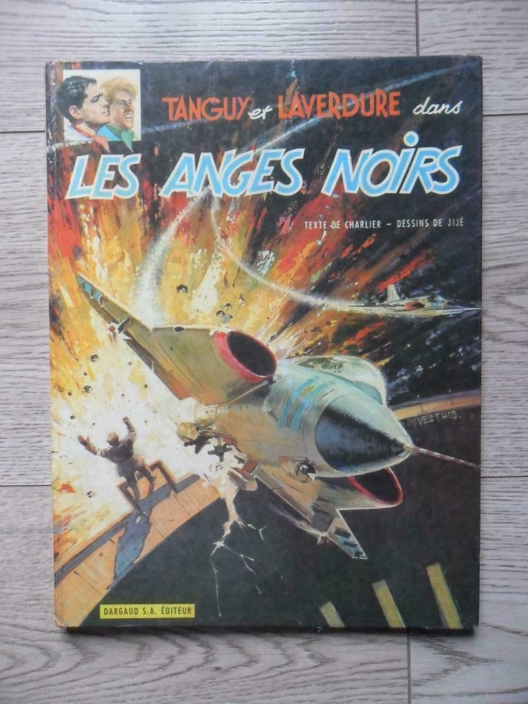 Les anges noirs - Tanguy et Laverdure, Gelezen, Dargaud, Eén stripboek, Ophalen of Verzenden