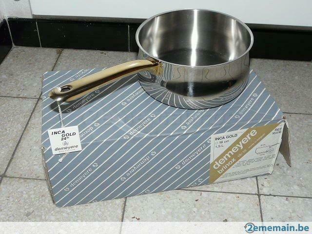 casseroles "Demeyere" ;, Huis en Inrichting, Keuken | Potten en Pannen, Nieuw, Pannenset, Inox, Ophalen