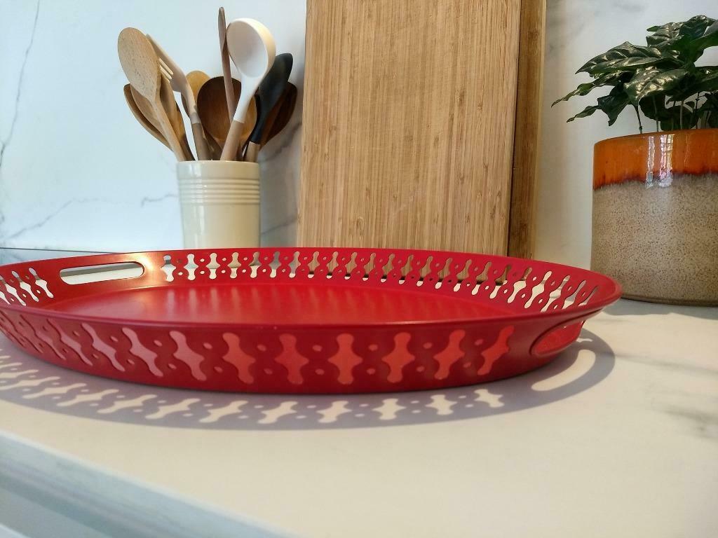 Vintage IKEA - plateau en métal, Maison & Meubles, Enlèvement ou Envoi, Utilisé