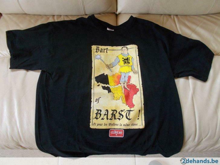 T-shirt (Bart De Wever), Ophalen of Verzenden, Nieuw, Maat 52/54 (L), Overige kleuren