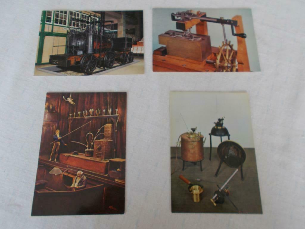 SCIENCE MUSEUM Londen / 7 onbeschreven postkaarten, Collections, Cartes postales | Étranger, Non affranchie, Angleterre, Enlèvement ou Envoi