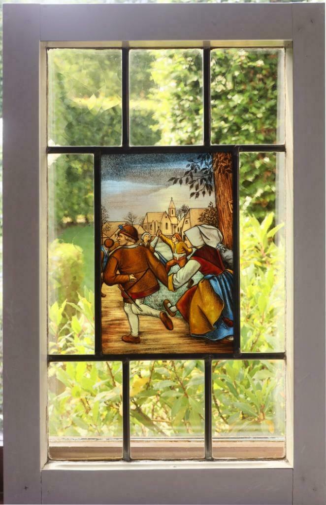 2 glasramen / brandramen : Rubens en Breugel-Bruegel, Ophalen