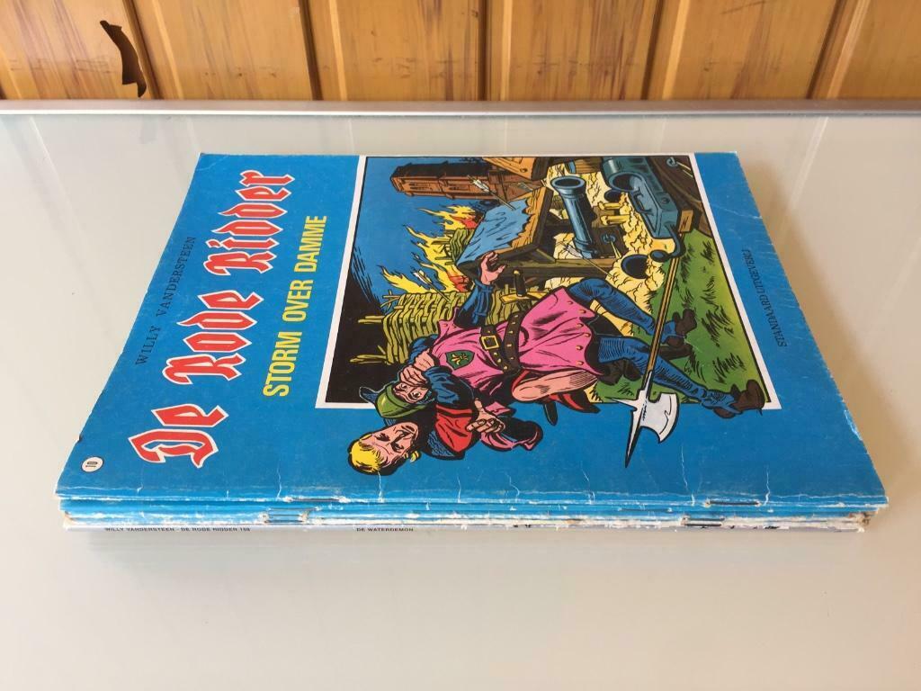 Lot/5 De Rode Ridder, Boeken, Stripverhalen, Gelezen, Meerdere stripboeken, Ophalen of Verzenden