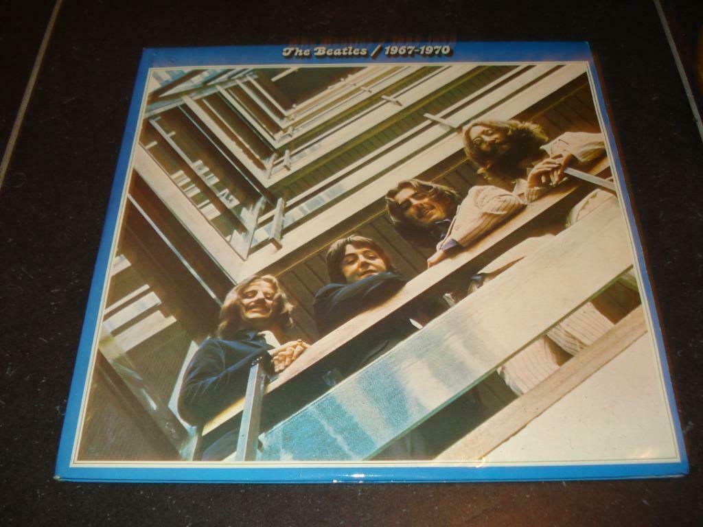 THE BEATLES - 1967-1970 (2 Lp's), Cd's en Dvd's, Ophalen of Verzenden, Zo goed als nieuw, Poprock
