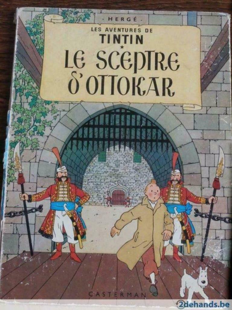 Le sceptre d'Ottokar-Les aventures de Tintin, Livres, Enlèvement ou Envoi, Utilisé