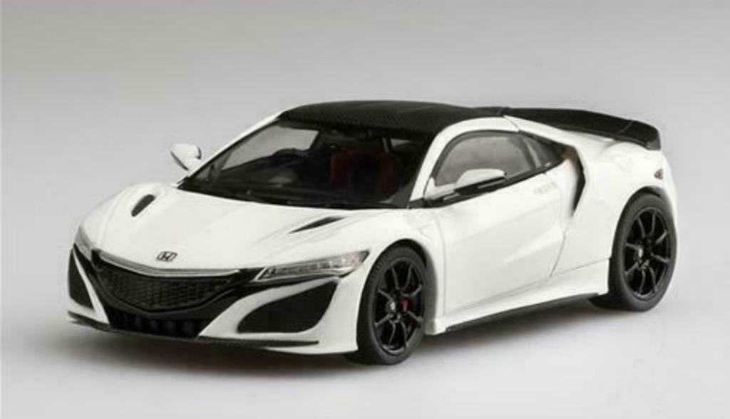 1:43 TrueScale Honda NSX 2017 RHD 130R White TSM 430262, Hobby en Vrije tijd, Ophalen of Verzenden, Zo goed als nieuw, Auto