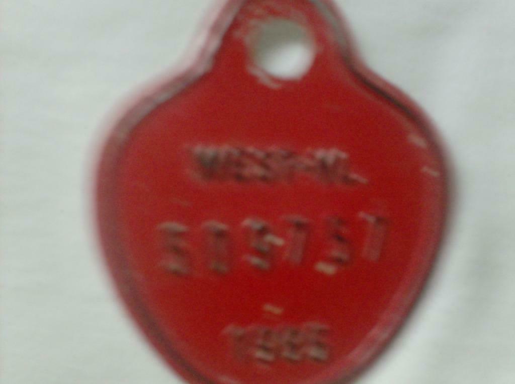 fietsplaat, Ophalen of Verzenden, Gebruikt