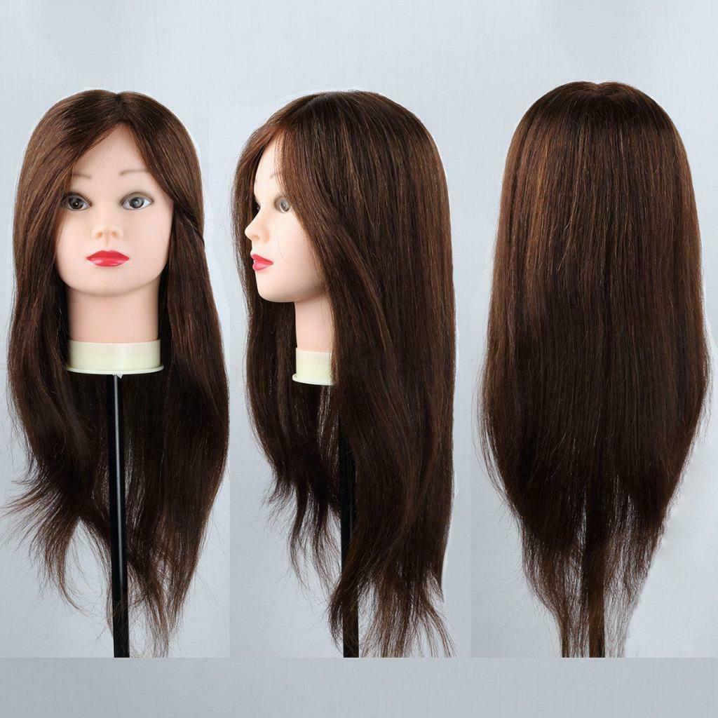 Prof. Oefenhoofd Kappershoofd Trainingshoofd 100% Echt Haar!, Handtassen en Accessoires, Uiterlijk | Haarverzorging, Nieuw, Ophalen of Verzenden