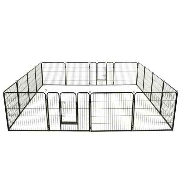Enclos 12 panneaux 80x80 cm enclos chien parc chien NEUF, Dieren en Toebehoren, Honden-accessoires, Nieuw, Verzenden