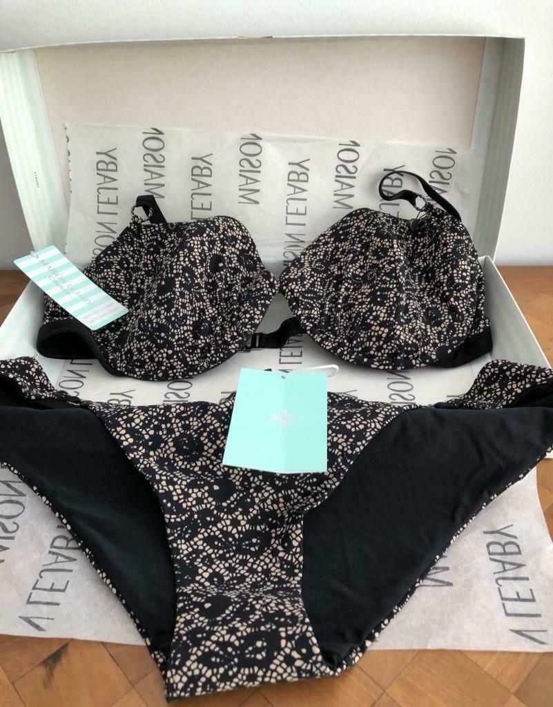Nouveau bikini fait main de la Maison Lejaby Couture., Neuf, Autres couleurs, Maison Lejaby Couture, Bikini