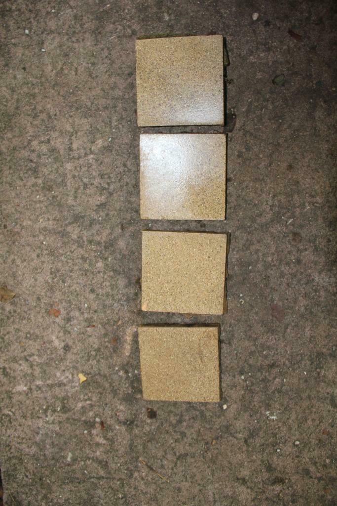 Vintage vloertegels, jaren 1930 - 1940, Ophalen, Gebruikt