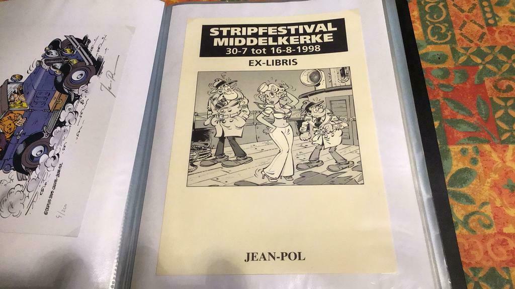 Affiche de bande dessinée (z2), Enlèvement ou Envoi, Comme neuf, A4 ou plus petit, Autres sujets/thèmes