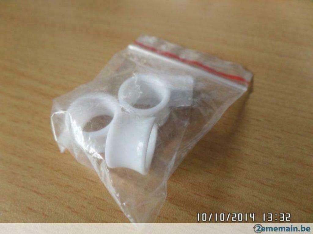 3 Plug plastique 14mm, Handtassen en Accessoires, Piercings, Ophalen of Verzenden, Nieuw, Overige materialen, Oor- of Traguspiercing
