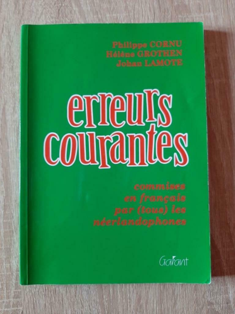 Erreurs courantes, Gelezen, Frans, Ophalen of Verzenden, Philippe Cornu