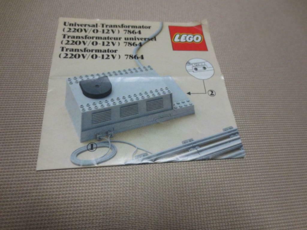 Lego:beschrijving 7864 Transformer / Controller 12, Kinderen en Baby's, Ophalen of Verzenden, Gebruikt, Lego