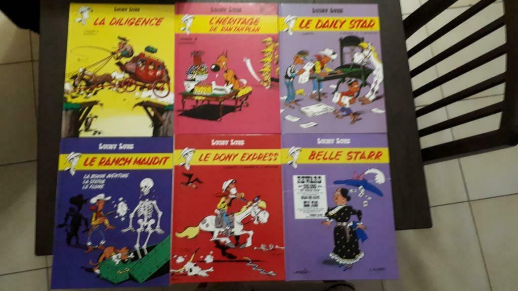 Lot 23 Lucky Luke Editions Frankrijk Loisirs, Boeken, Meerdere stripboeken, Ophalen, Nieuw, Morris