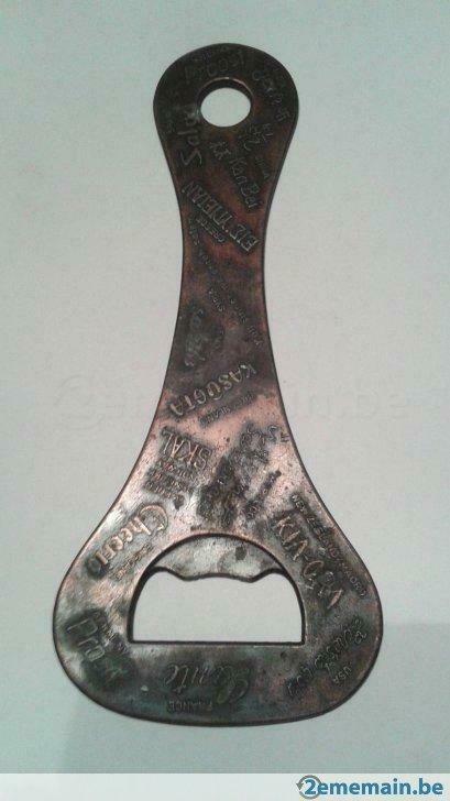 Ouvre-bouteilles cuivre, Collections, Verres & Petits Verres, Enlèvement ou Envoi, Utilisé