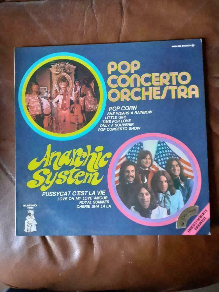 LP Anarchic System + Pop Concerto Orchestra, CD & DVD, Enlèvement ou Envoi