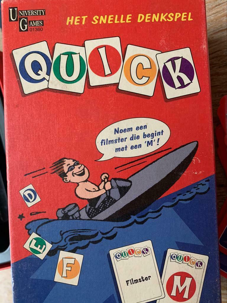 Quick het snelle denkspel, Ophalen of Verzenden, Zo goed als nieuw