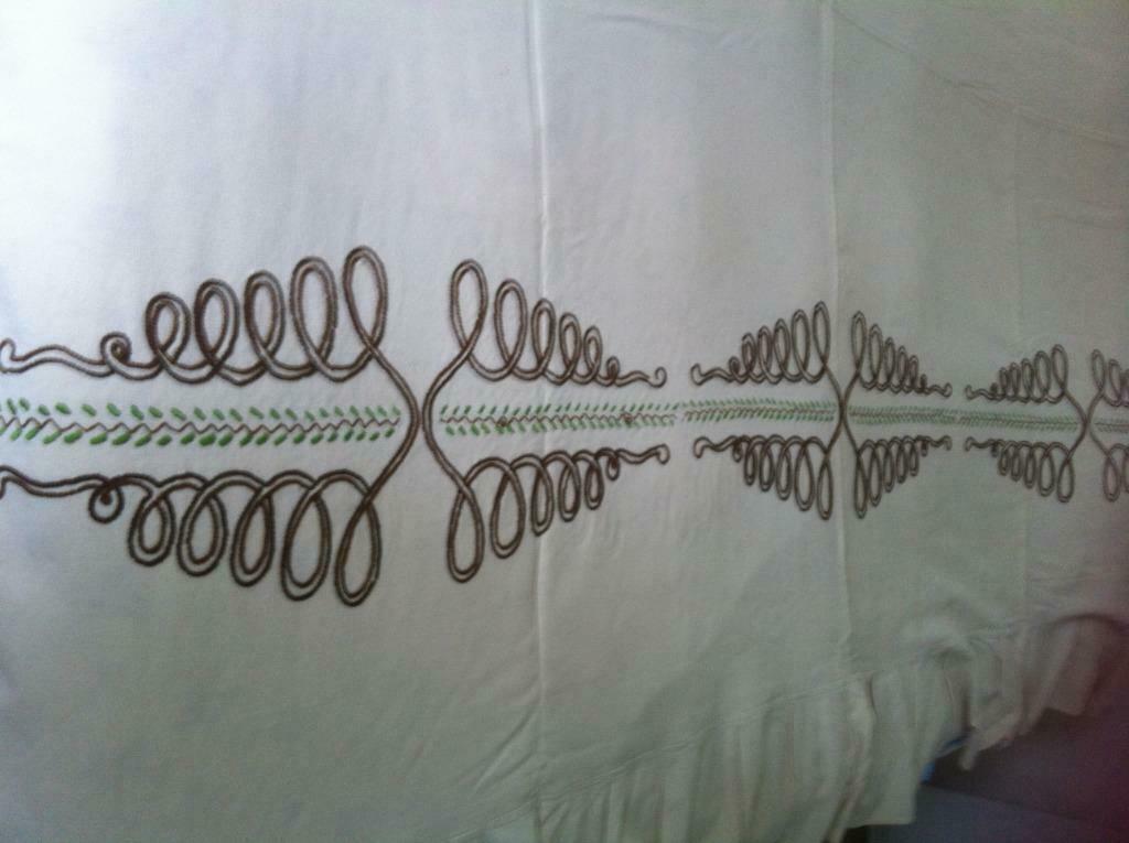 Vintage bedsprei met handwerk machinewasbaar, Ophalen