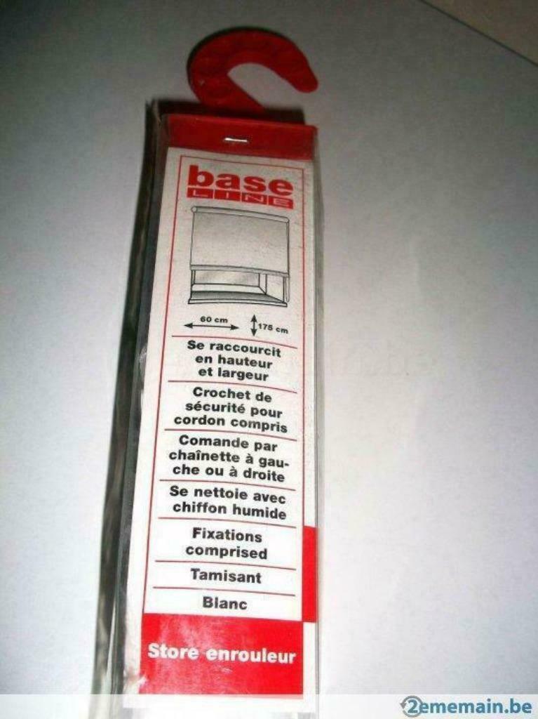 store à enrouleur blanc, Neuf, Enlèvement ou Envoi, 150 à 200 cm, 50 à 100 cm