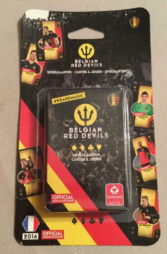 kaartspel rode duivels, Verzamelen, Ophalen of Verzenden, Nieuw, Speelkaart(en)