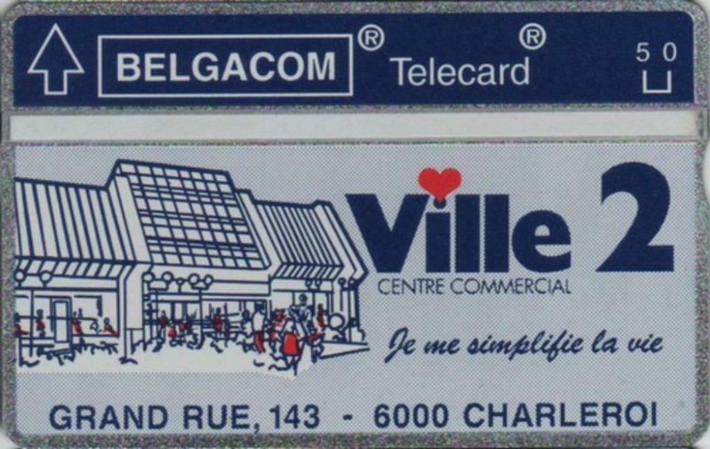 Télécarte Privée Belge P262 Ville 2, Collections, Cartes de téléphone, Enlèvement ou Envoi