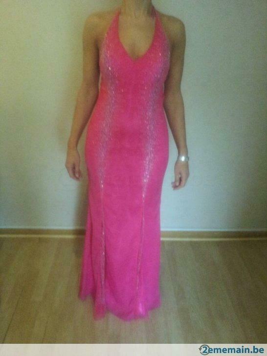 Robe de soirée - rose // Feestkledij ROSA, Porté, Taille 38/40 (M), Rose