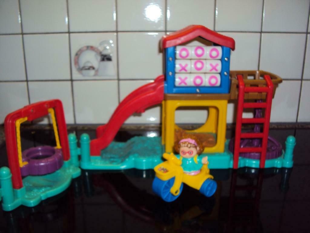 Fisher price ,Little People Speeltuin met poppetjes ....., Kinderen en Baby's, Speelgoed | Fisher-Price, Ophalen of Verzenden